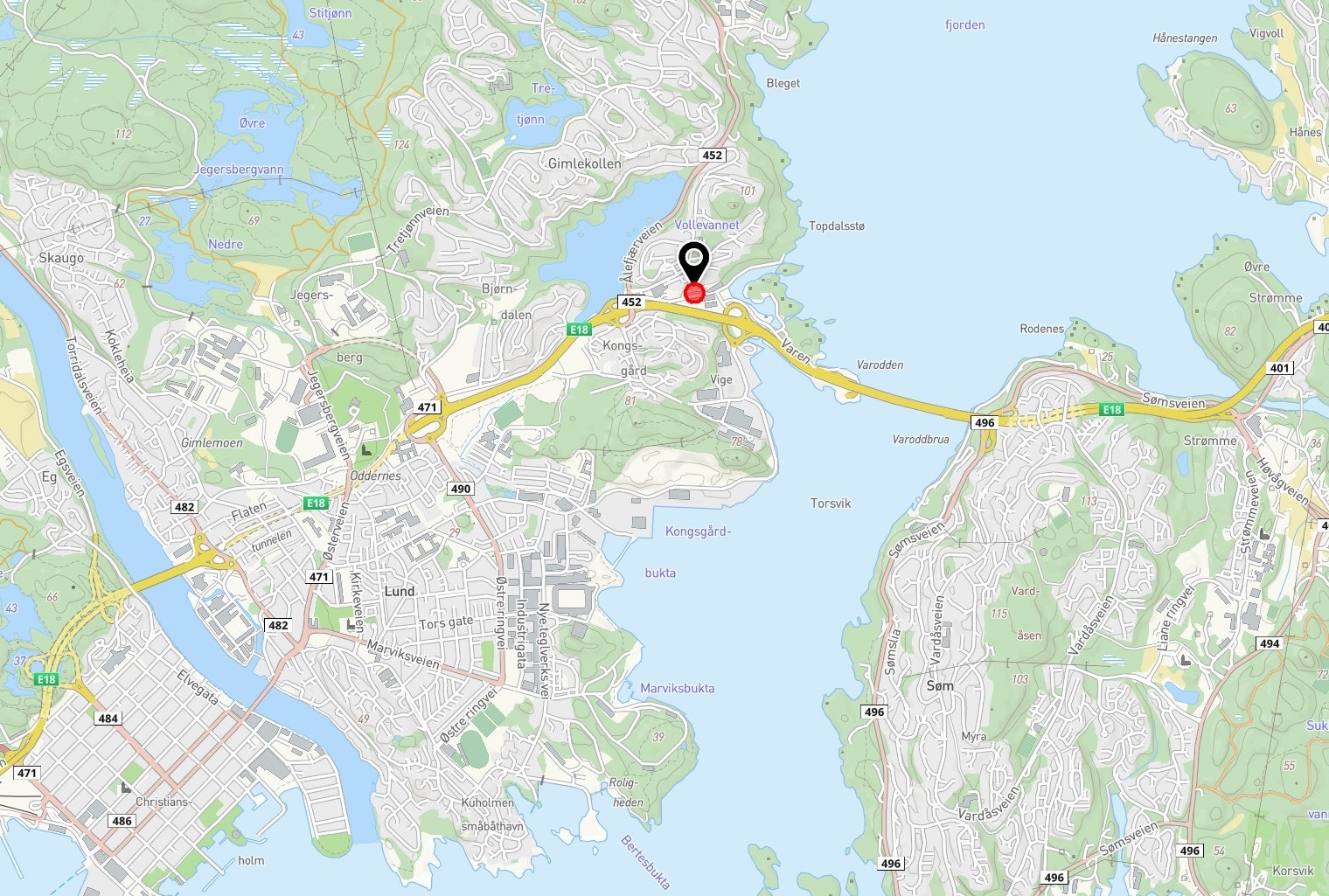 Beliggenhet Galleribilde