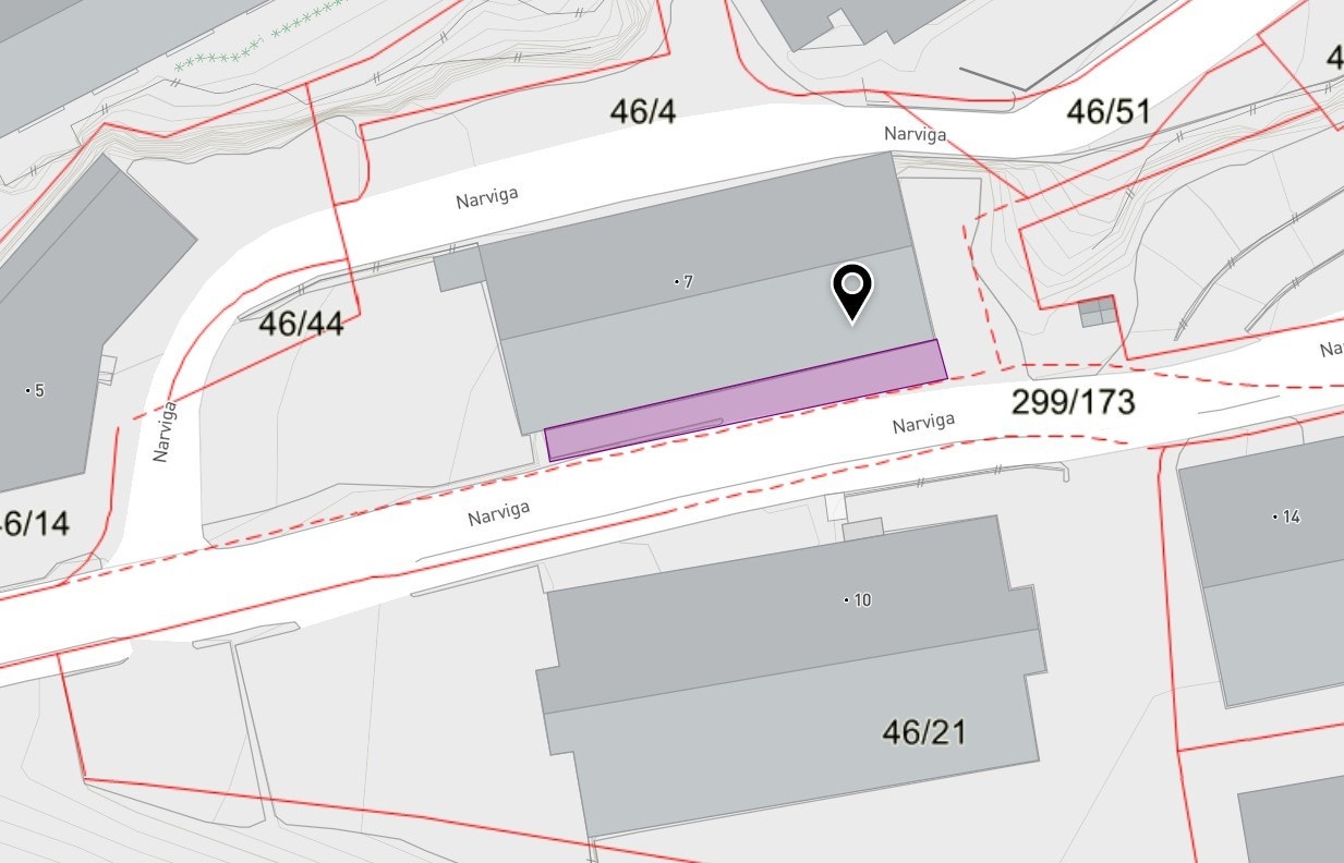 Eksklusivt uteareal Galleribilde