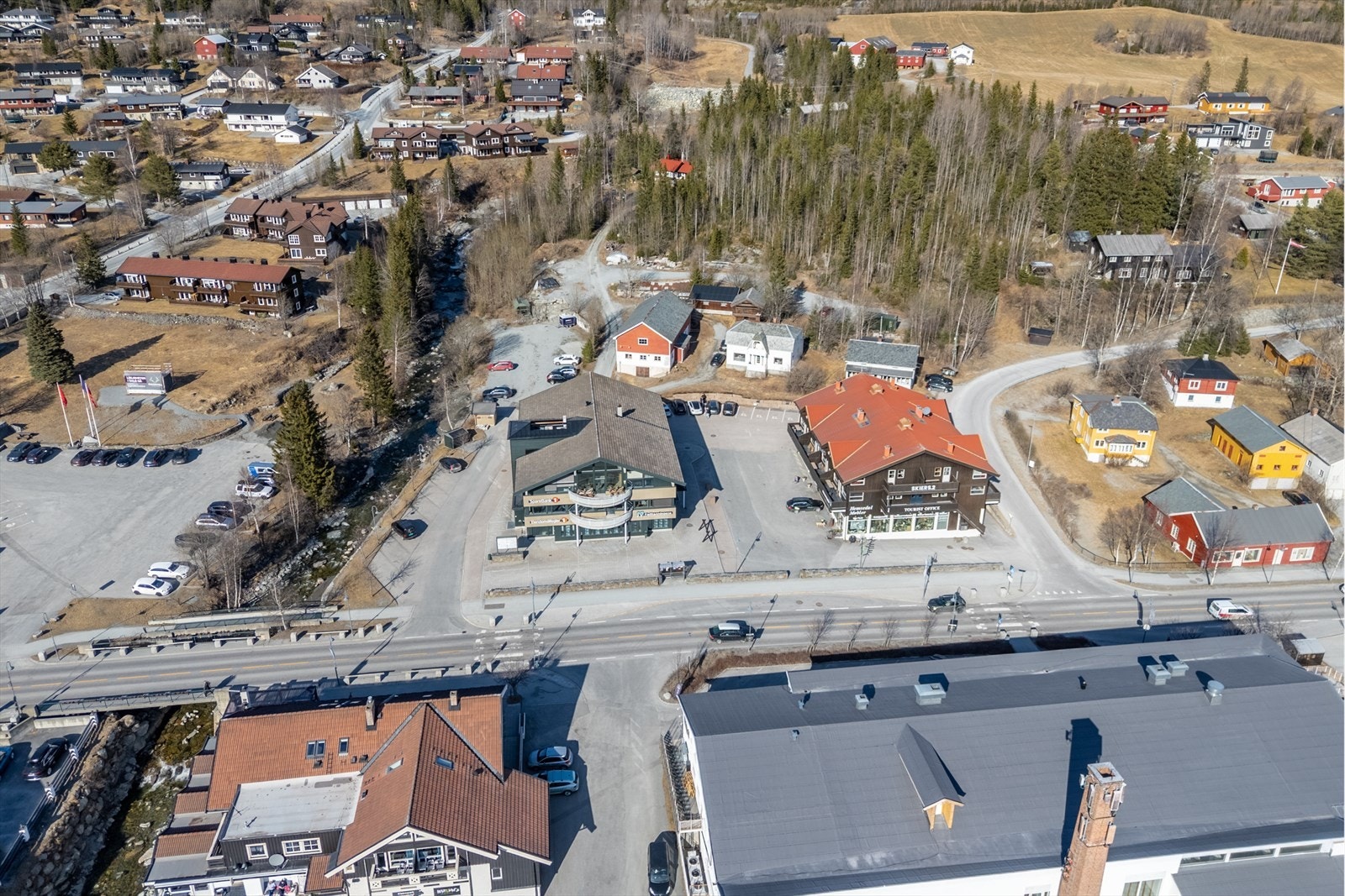 Høvlerivegen sett fra syd Galleribilde