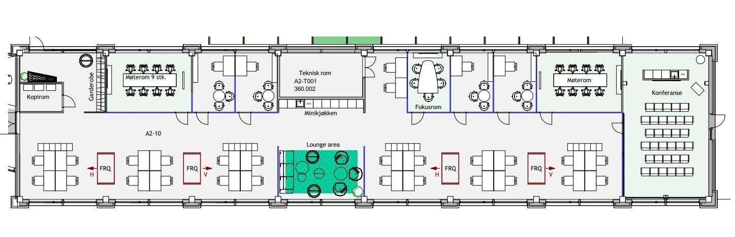 Dagens planløsning. Galleribilde