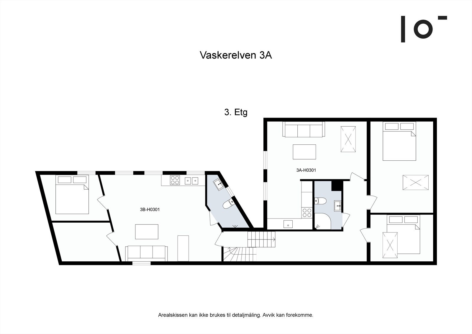 Plantegning 3.etasje Galleribilde