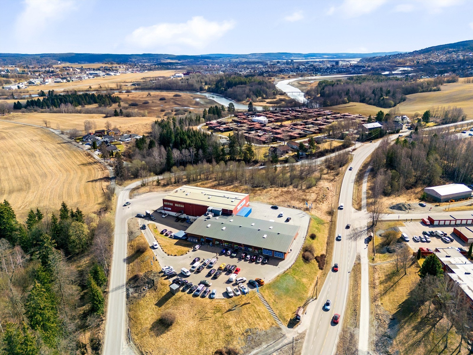 Oversiktsbilde mot nordøst. Galleribilde