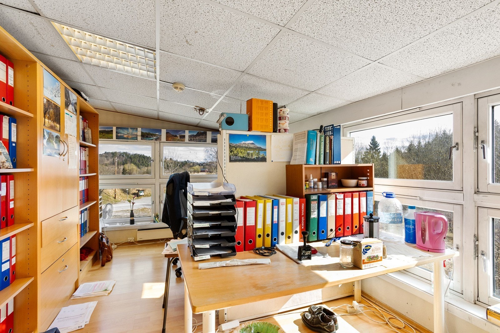 Kontor i tilknytning til mesanin. Galleribilde