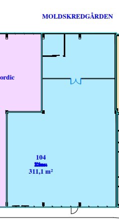 Planløsning 104 - 311,1 kvm Galleribilde