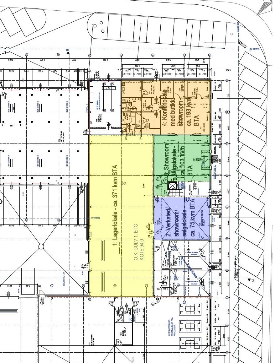 Ledige arealer - Kan leies samlet eller separat Galleribilde