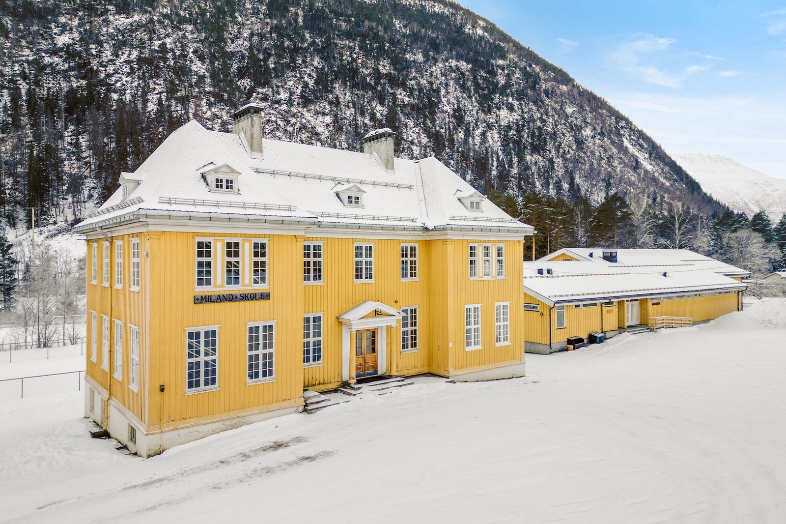 Dronebilde februar 2025 Galleribilde