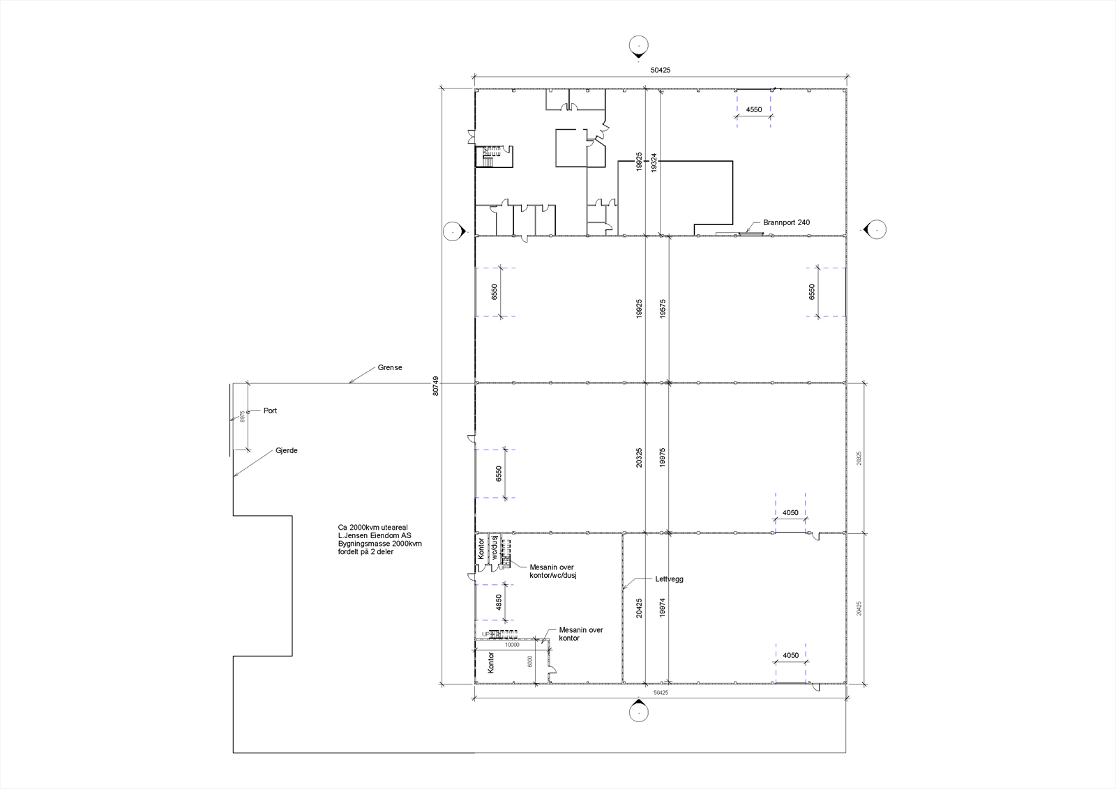 Plan med mål Galleribilde