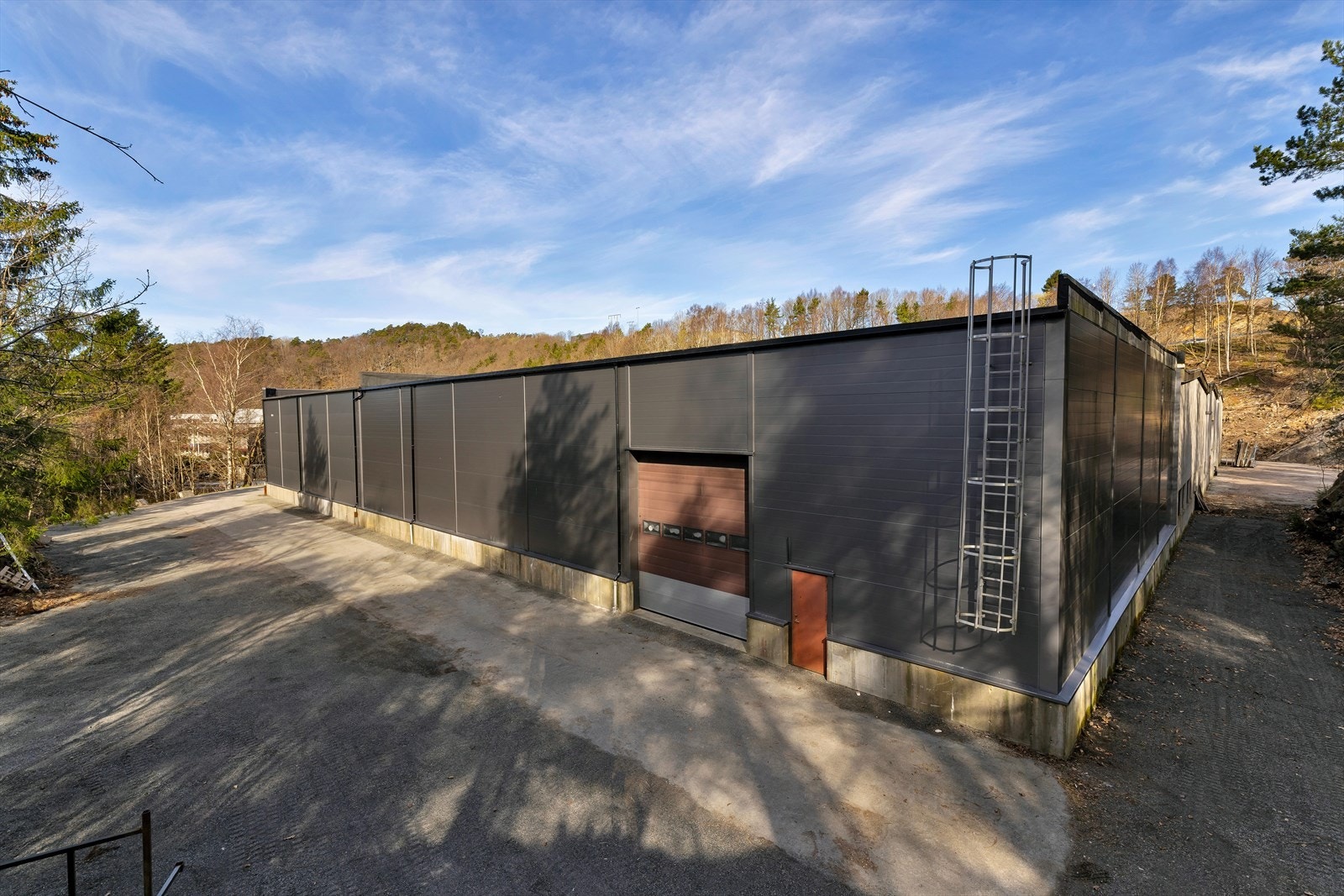 Fasade sørsiden av bygget Galleribilde