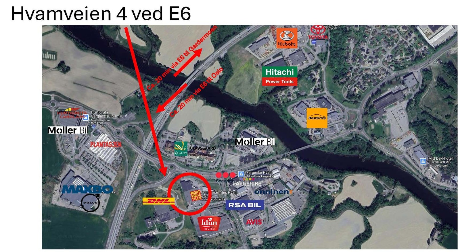 Oversikts kart Galleribilde