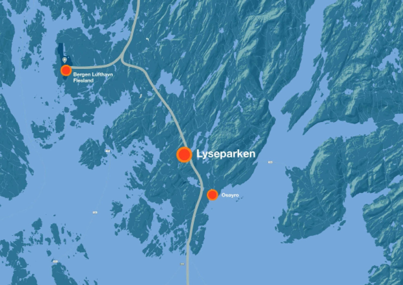 Lyseparken regionsoversikt. Galleribilde
