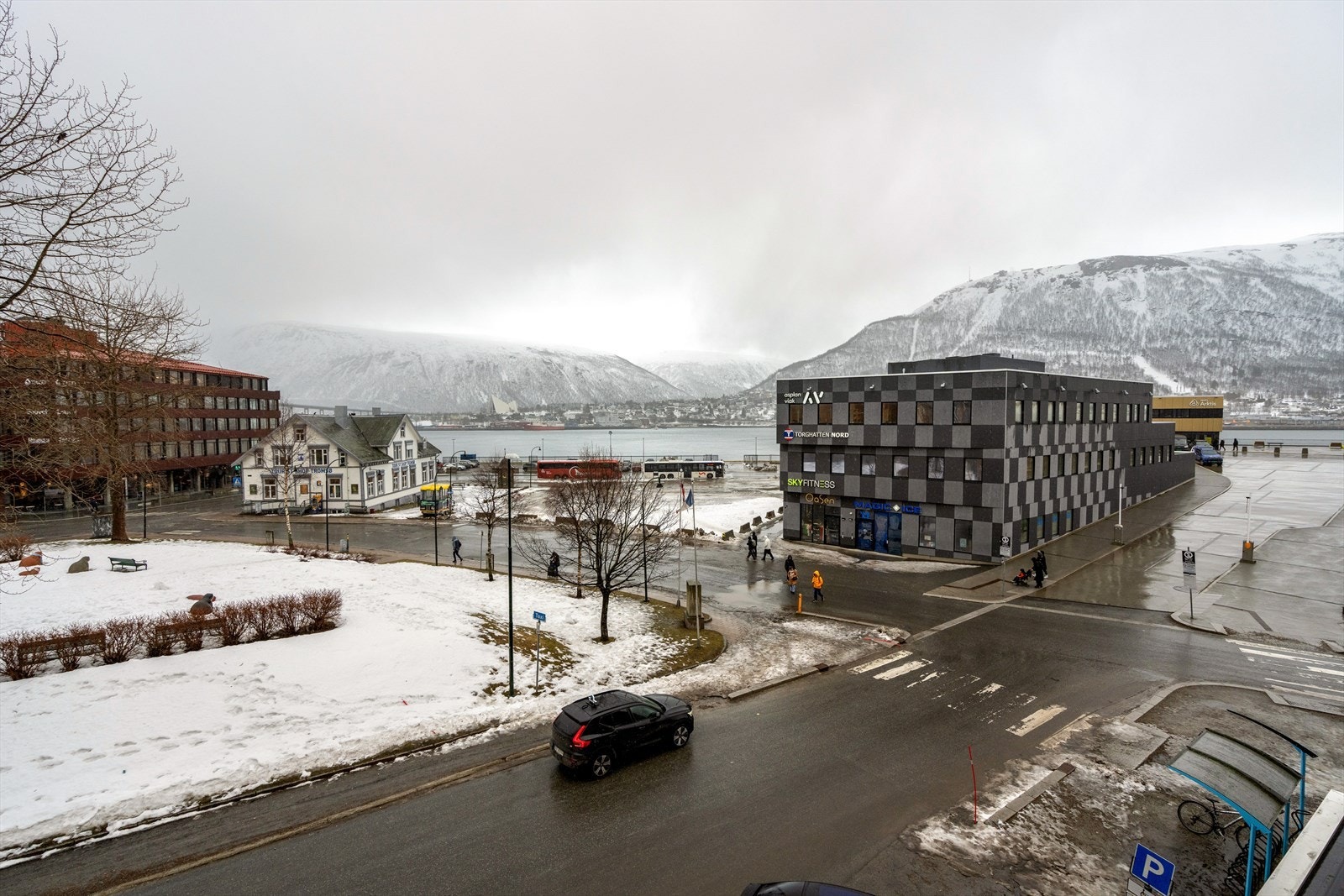 Lokalene ligger midt i Tromsø sentrum Galleribilde