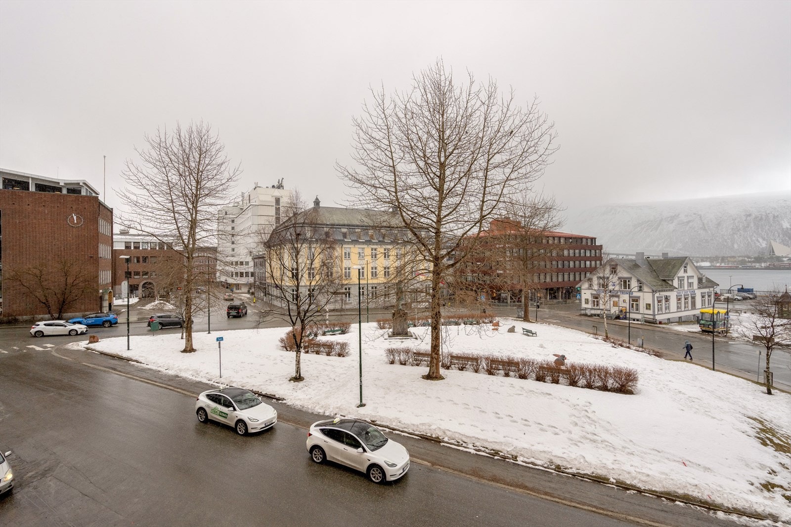 Utsikt fra kontorlokalene Galleribilde