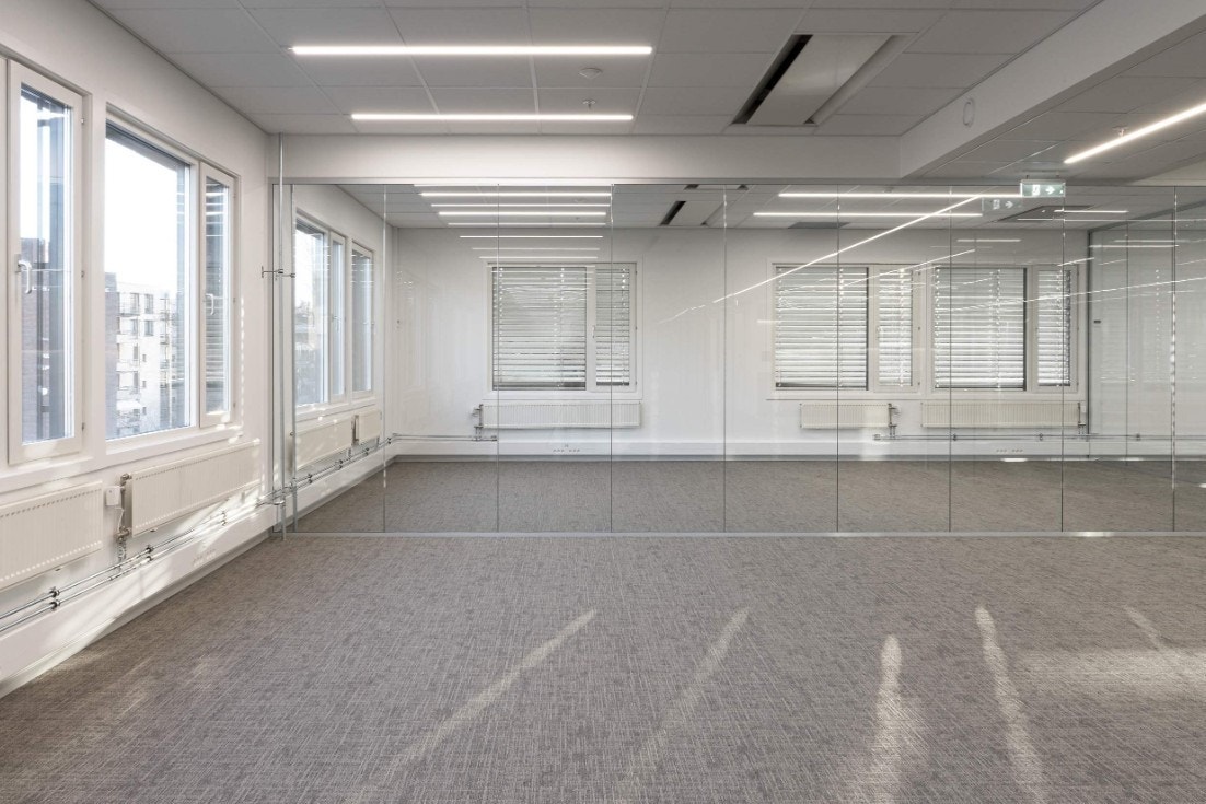 Referansebilder på materialvalg/standard. Galleribilde