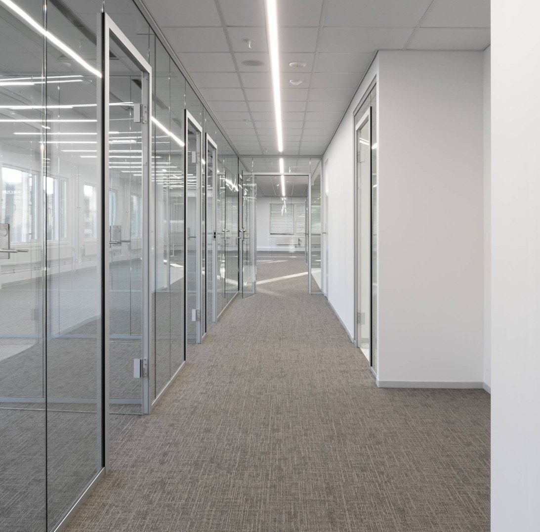 Referansebilder på materialvalg/standard. Galleribilde