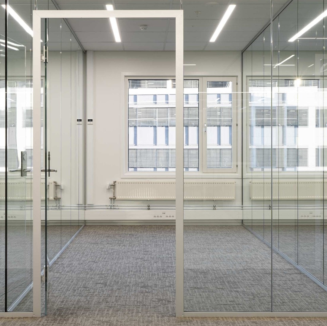 Referansebilder på materialvalg/standard. Galleribilde