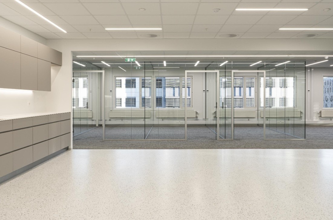 Referansebilder på materialvalg/standard. Galleribilde