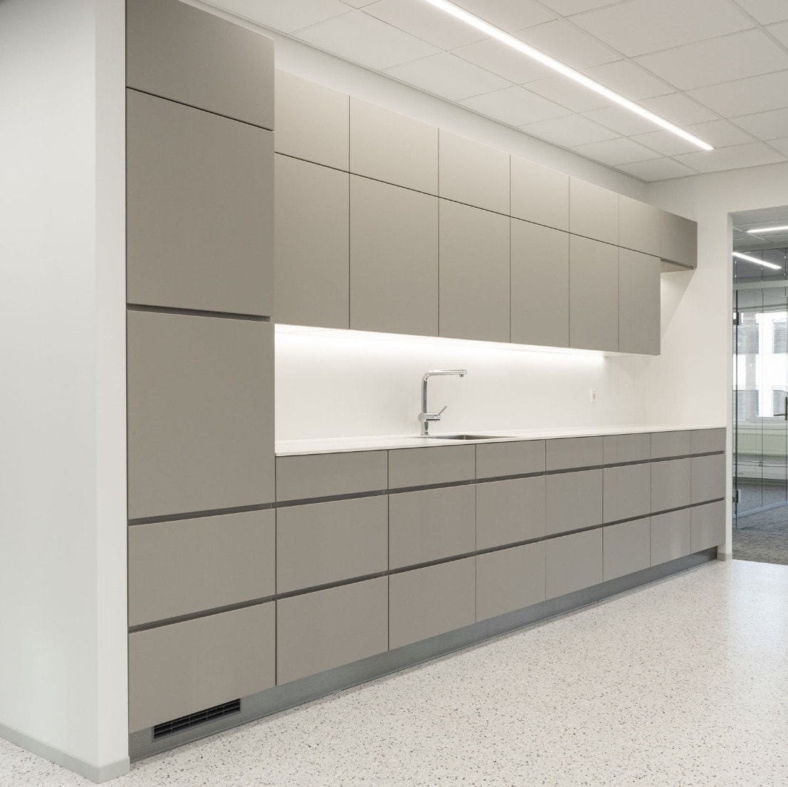 Referansebilder på materialvalg/standard. Galleribilde