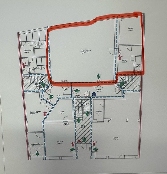 4.etasje. Galleribilde