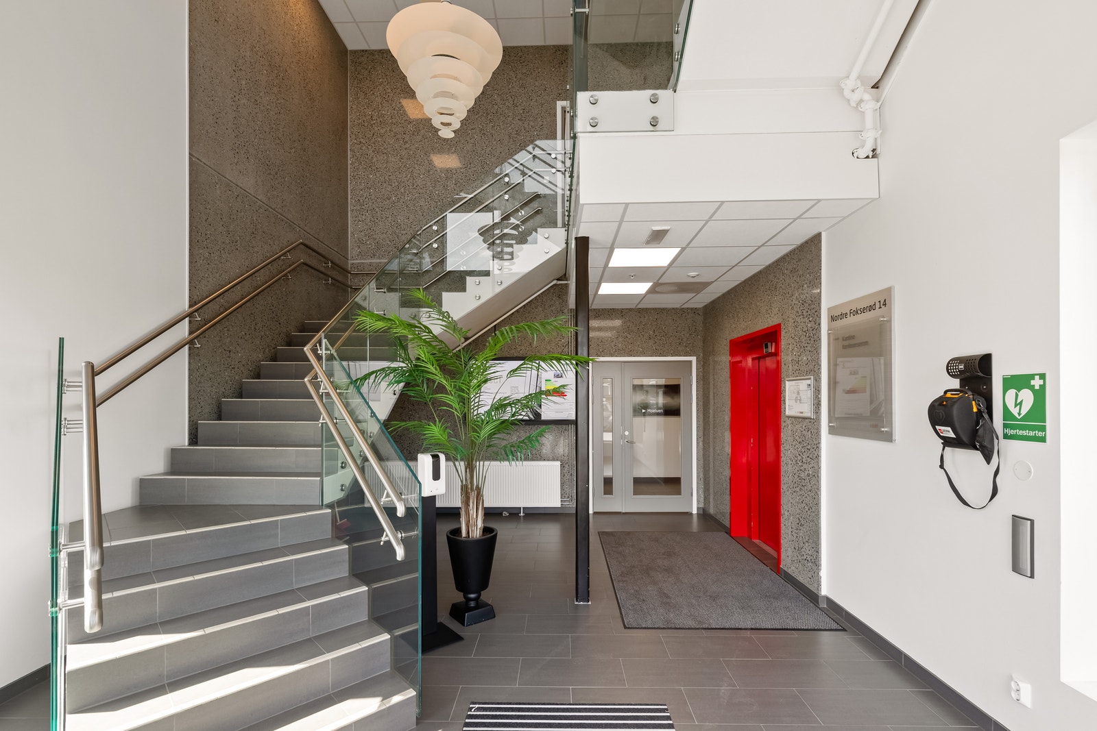 Inngangsparti Galleribilde
