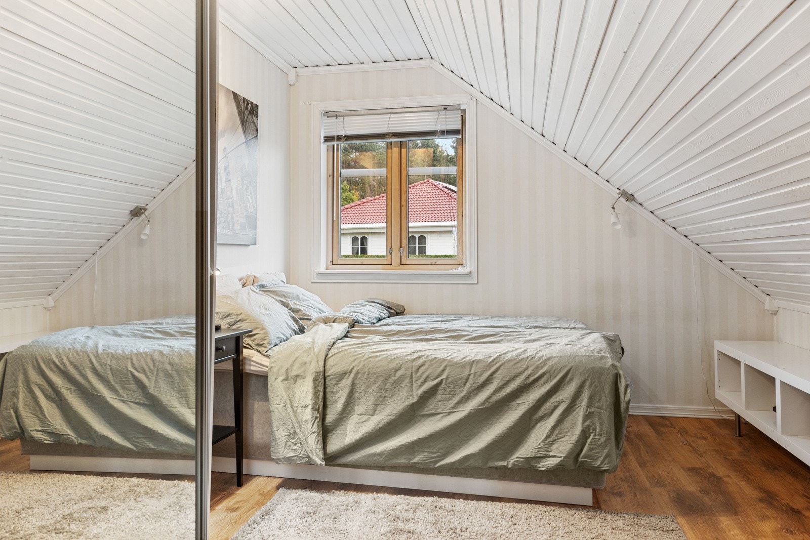 Hoveddelen har tilsammen fire soverom. Galleribilde