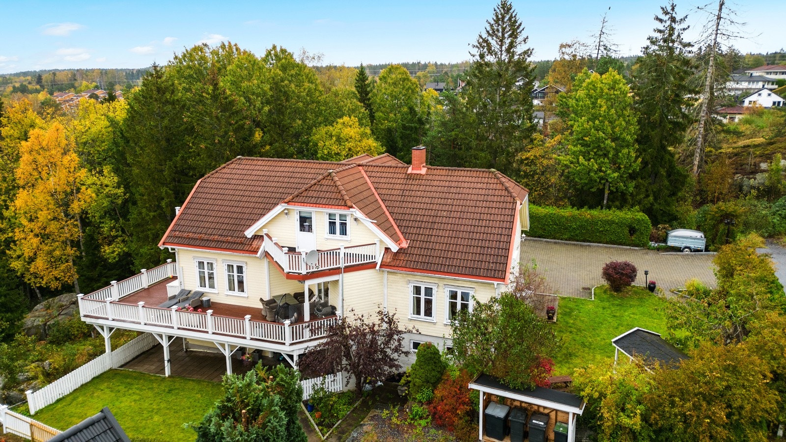 Eiet tomt på 829m². Galleribilde
