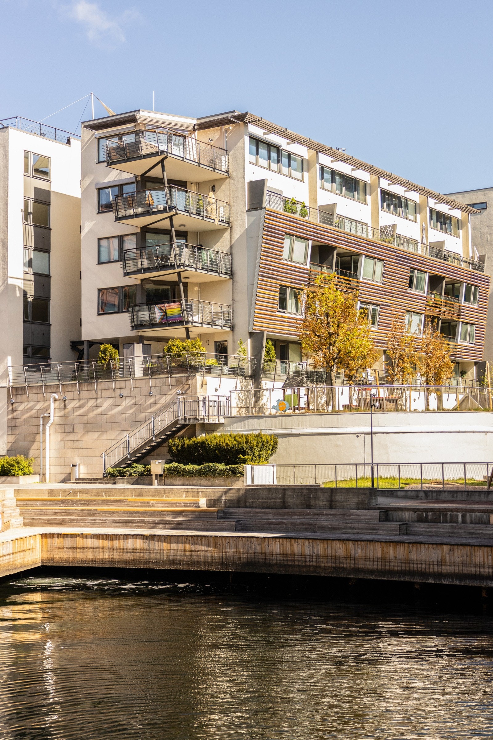 Området fremstår i dag som et av byens mest eksklusive boligområder med "High end" shopping, flotte restauranter, underholdning og kulturtilbud Galleribilde