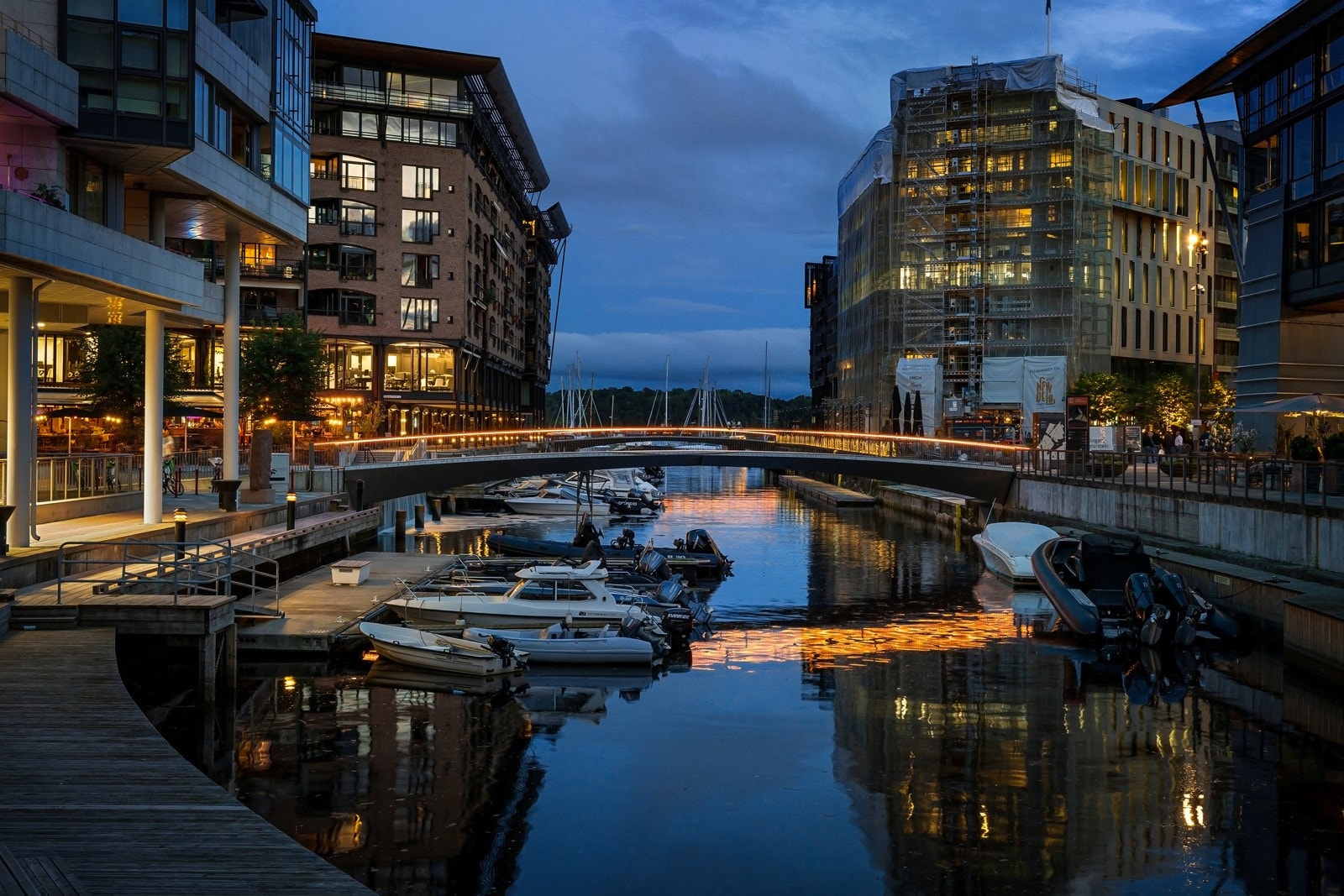 Tidligere verftsområdet til Akers mekaniske Verksted som etter hvert ble moderne skipsverft som skulle sysselsette rundt to tusen mann og dominere Oslo Havn i lang tid Galleribilde