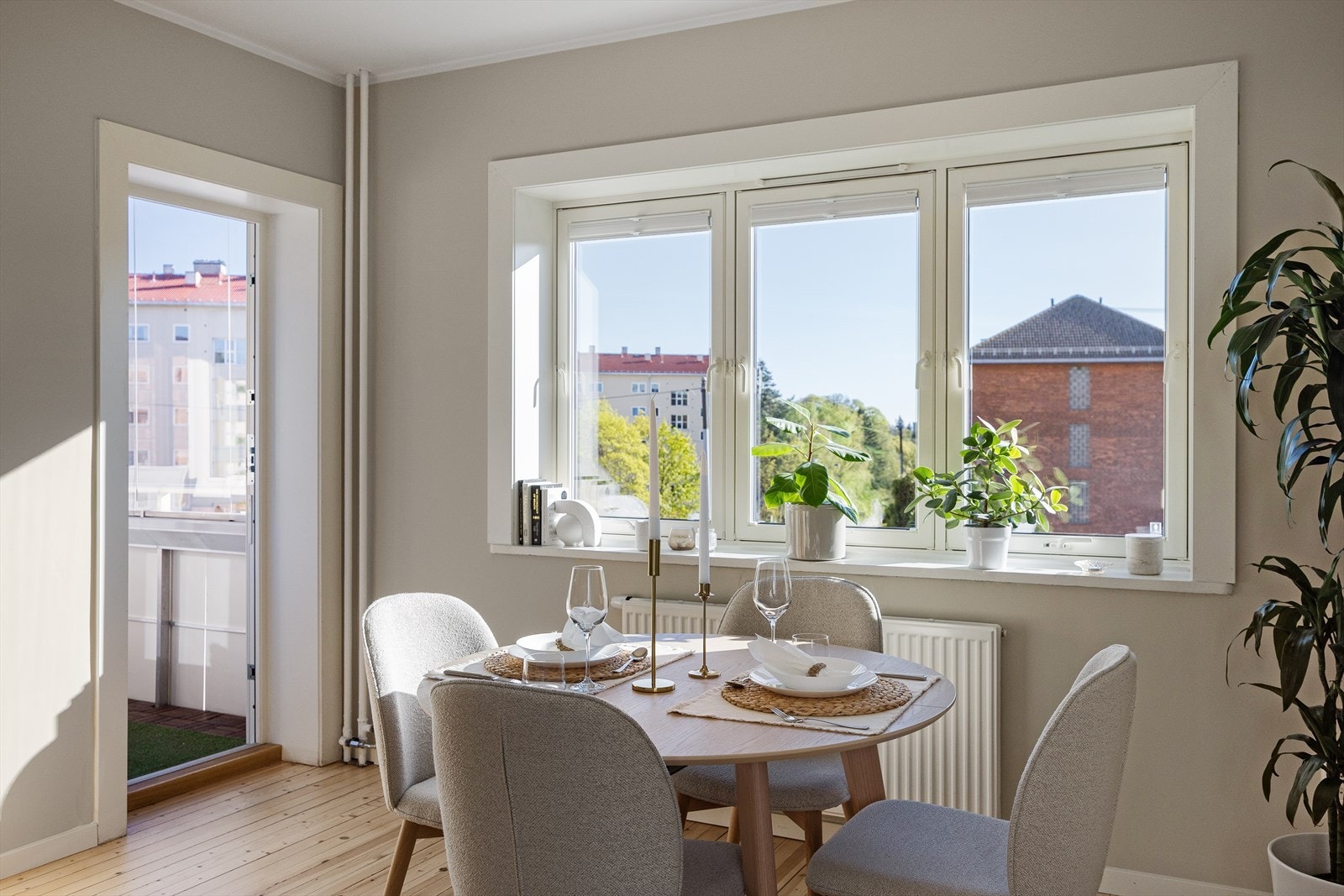 Det er også god plass til et spisebord. Galleribilde