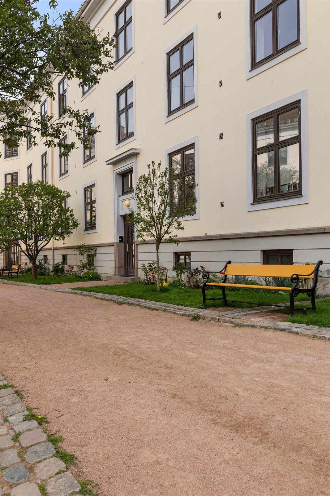 I kjelleren er det sykkelbod Galleribilde