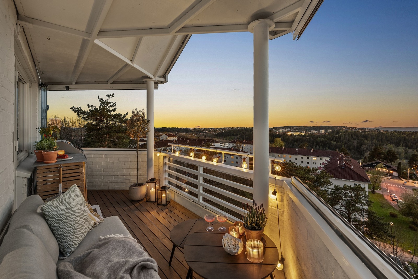 Her kan herlige sommerkvelder nytes til det fulle. Galleribilde