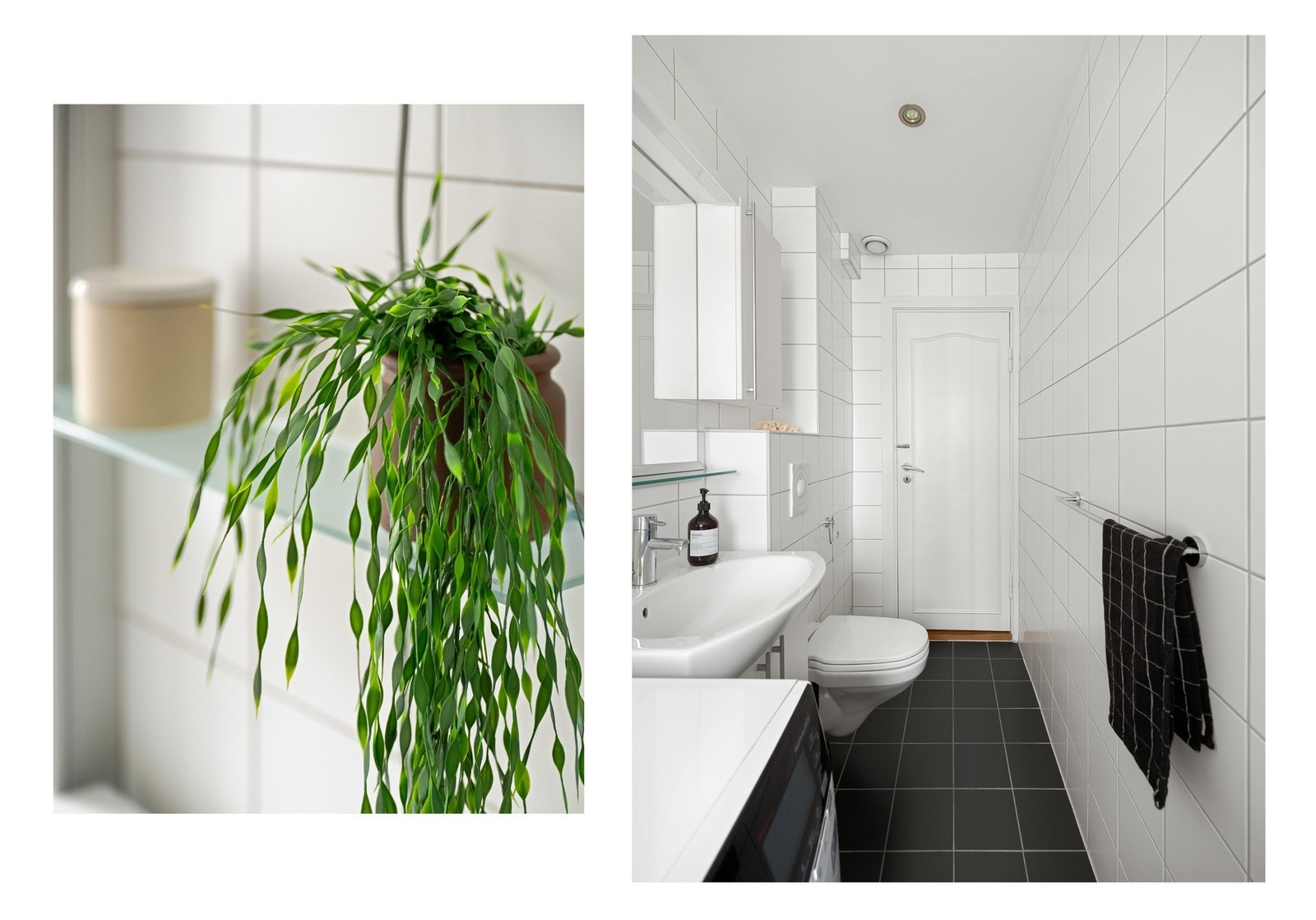 Det er lune varmekabler i gulvet og downlights i tak for god belysning. Galleribilde