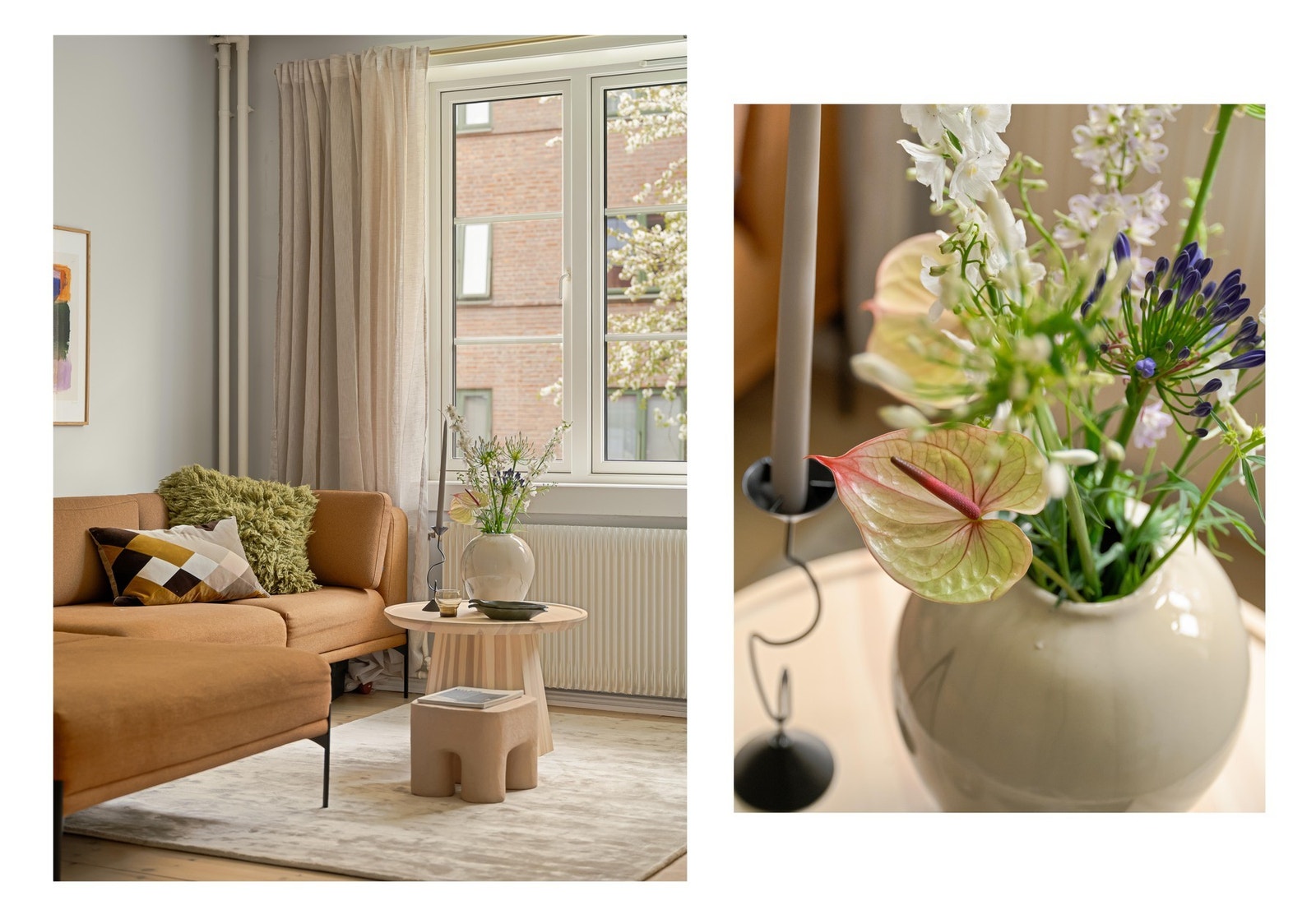 Dette er en lys og innbydende 2-roms leilighet som ligger skjermet, rolig og tilbaketrukket i grønne omgivelser. Denne leiligheten kommer du til å like! Galleribilde