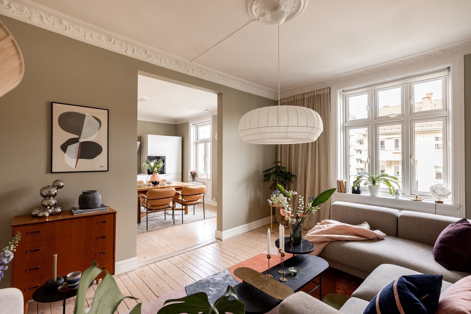 Vindusflatene gir meget god lysinslipp Galleribilde