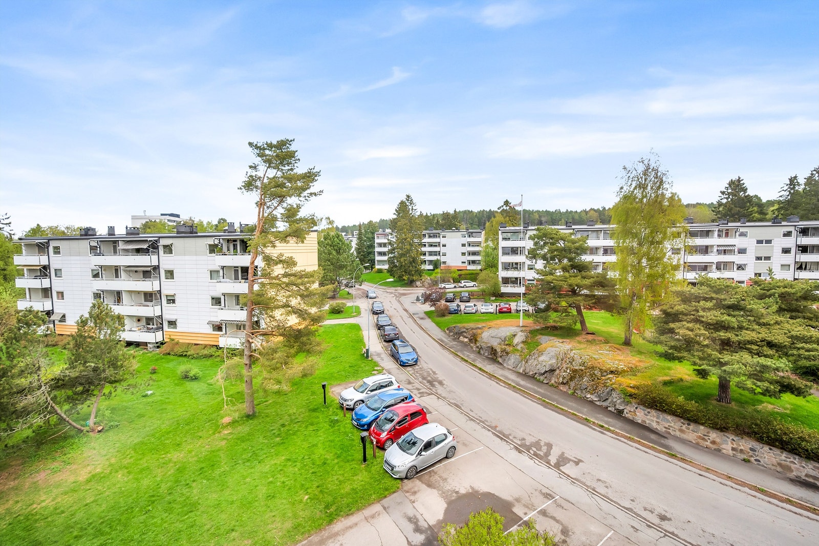 Utsikt fra soverommene. Galleribilde