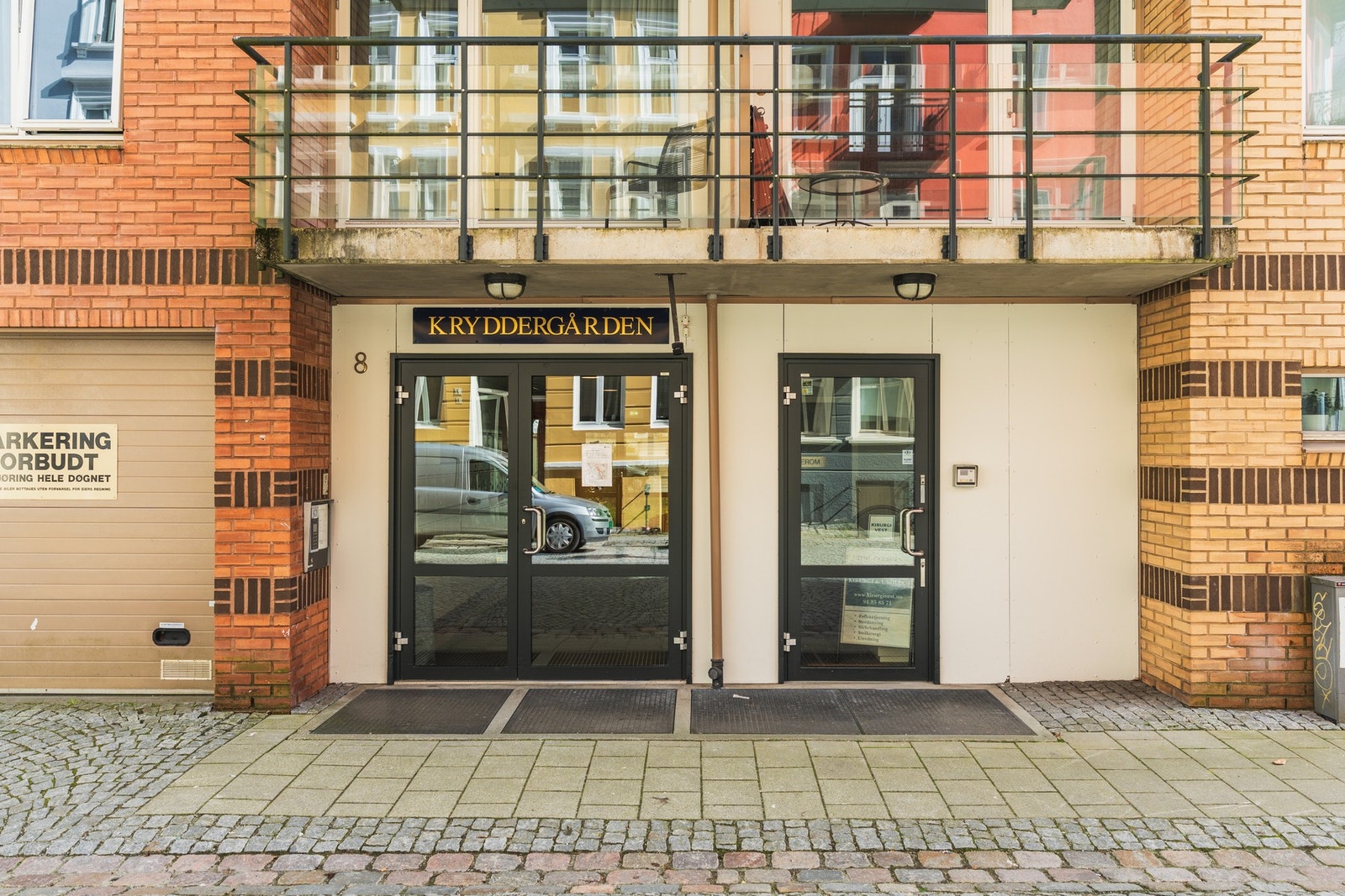 Velkommen til Kryddergården borrettslag. Appstyring sørger for sømløs inngang til alle beboerne. Galleribilde