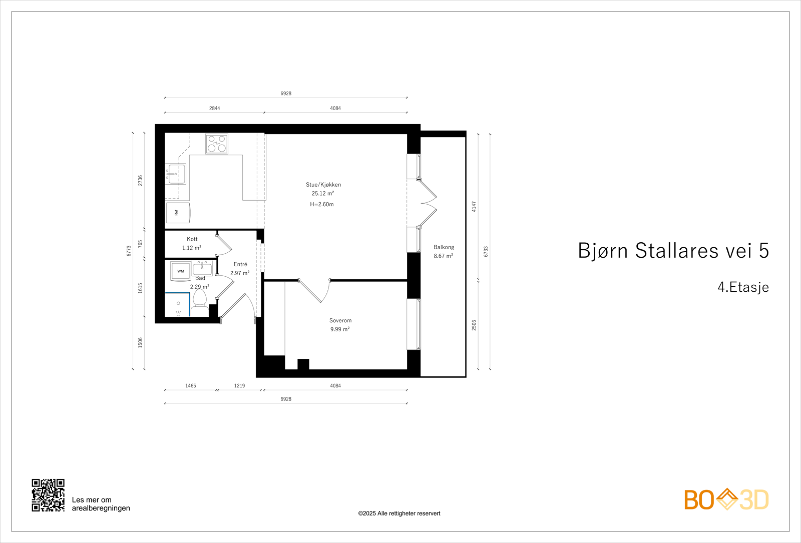 Plantegning Galleribilde