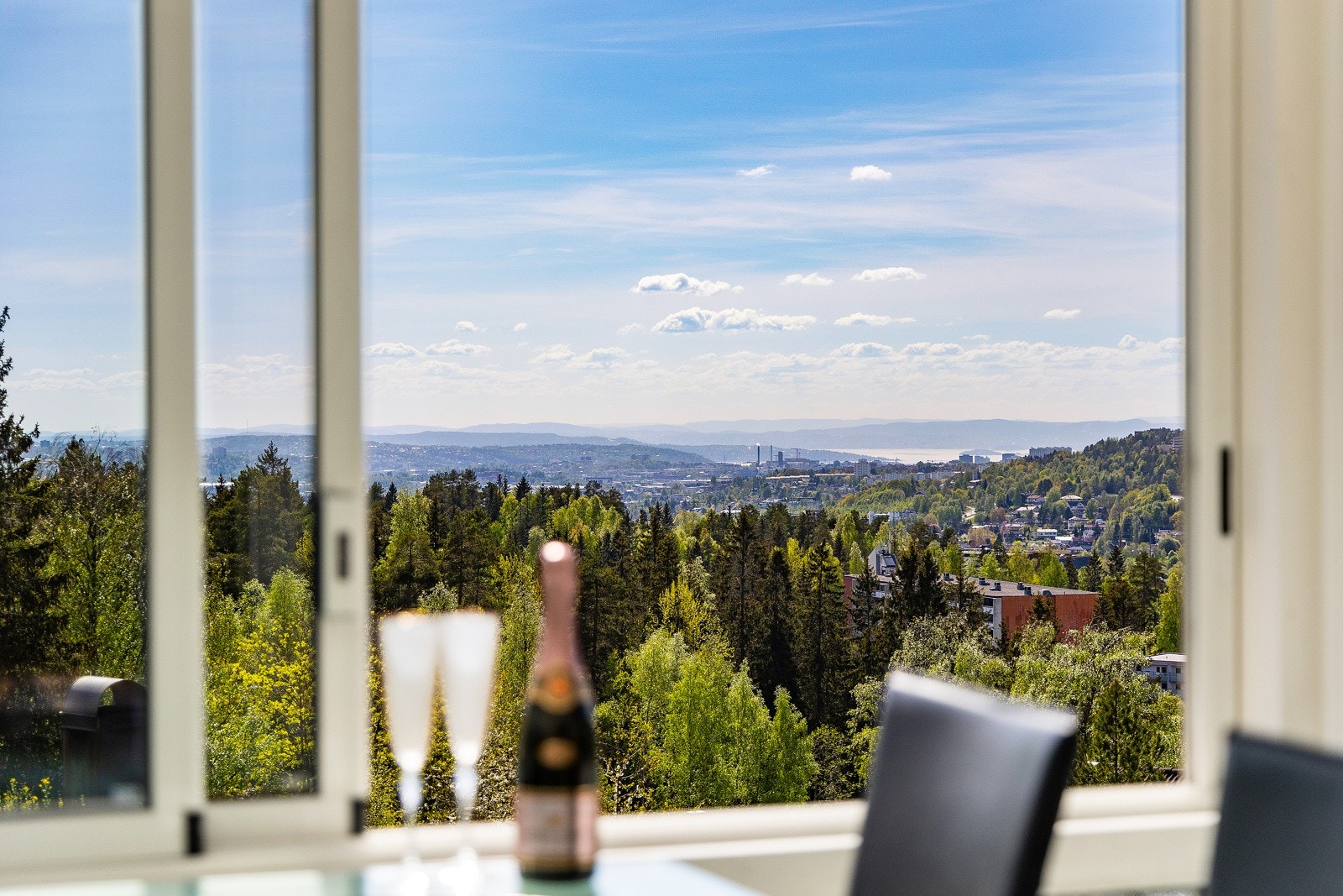 Utsikt over Oslo Galleribilde