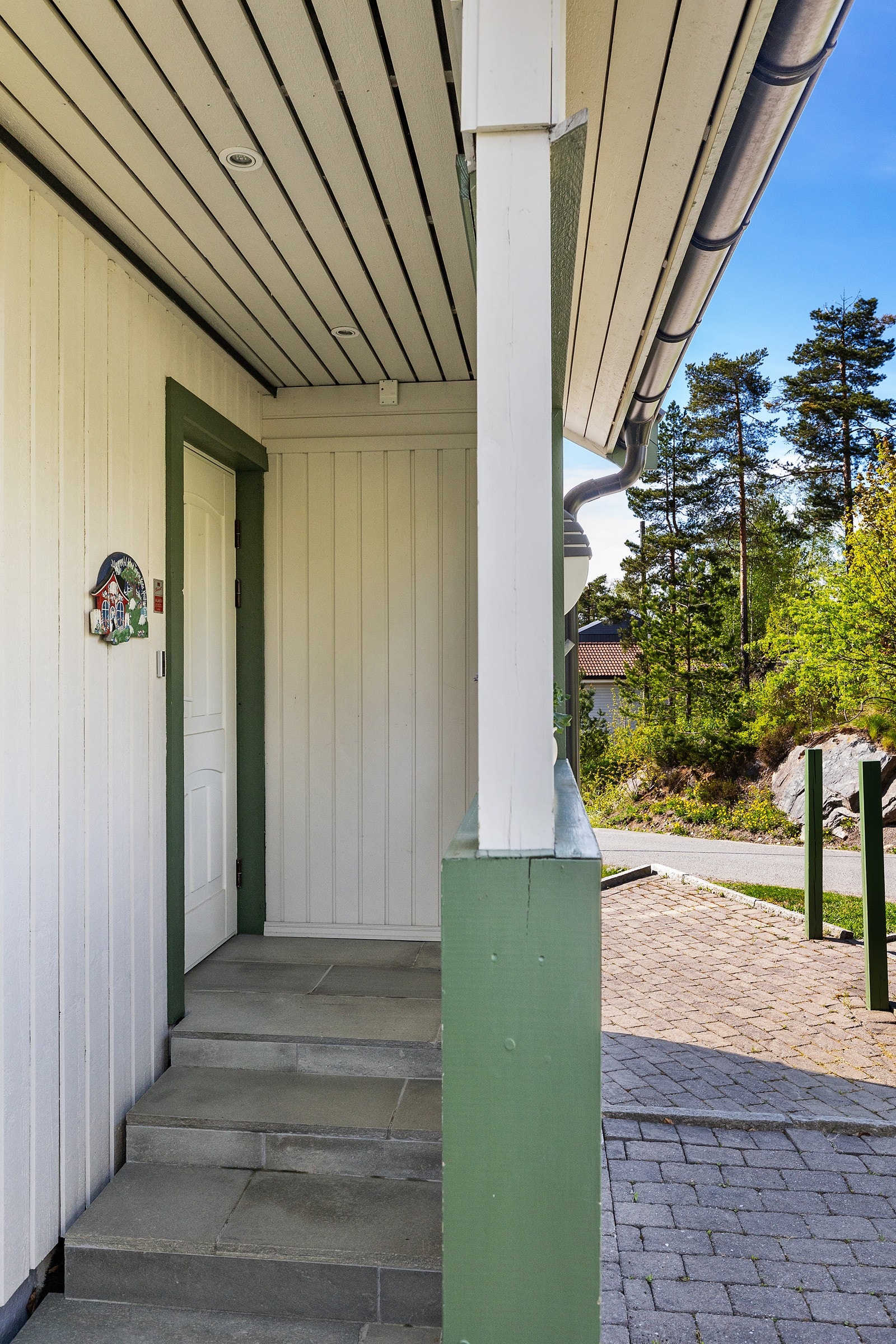 Inngangsparti i første etasje Galleribilde