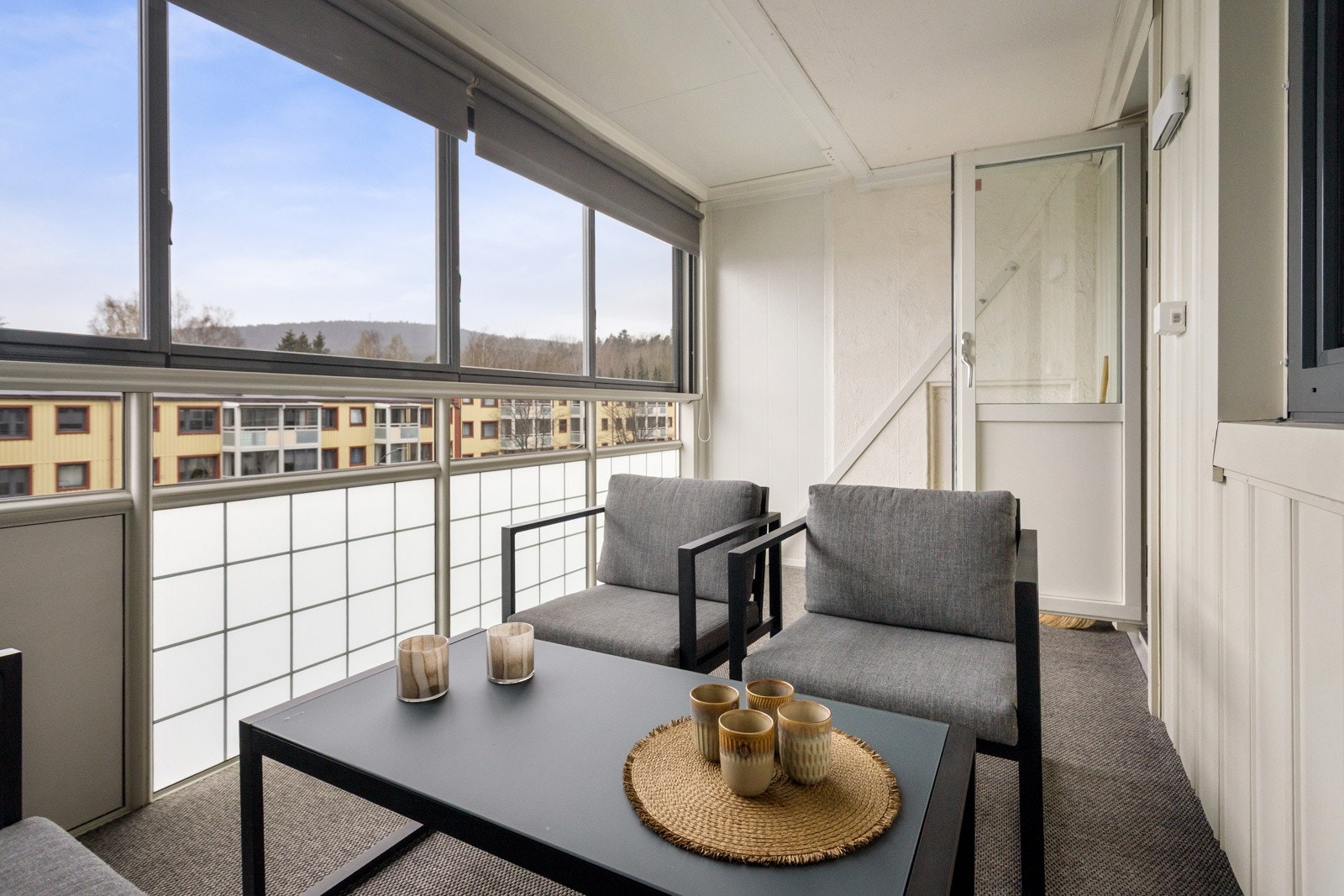 Her ligger alt til rette for sene kvelder i godt selskap. Galleribilde