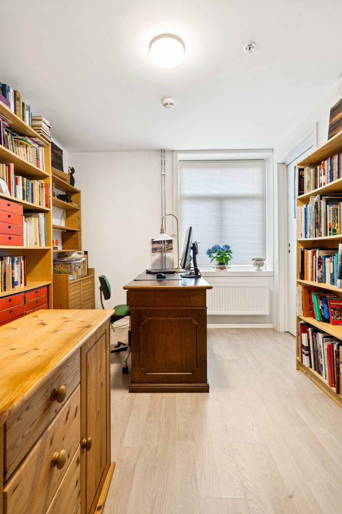 Ene soverommet benyttes i dag som kontor Galleribilde