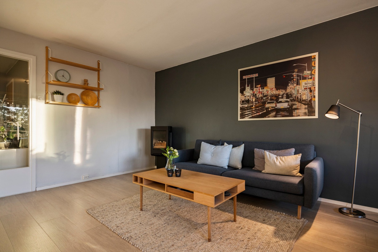 Lun kveldsstemning Galleribilde