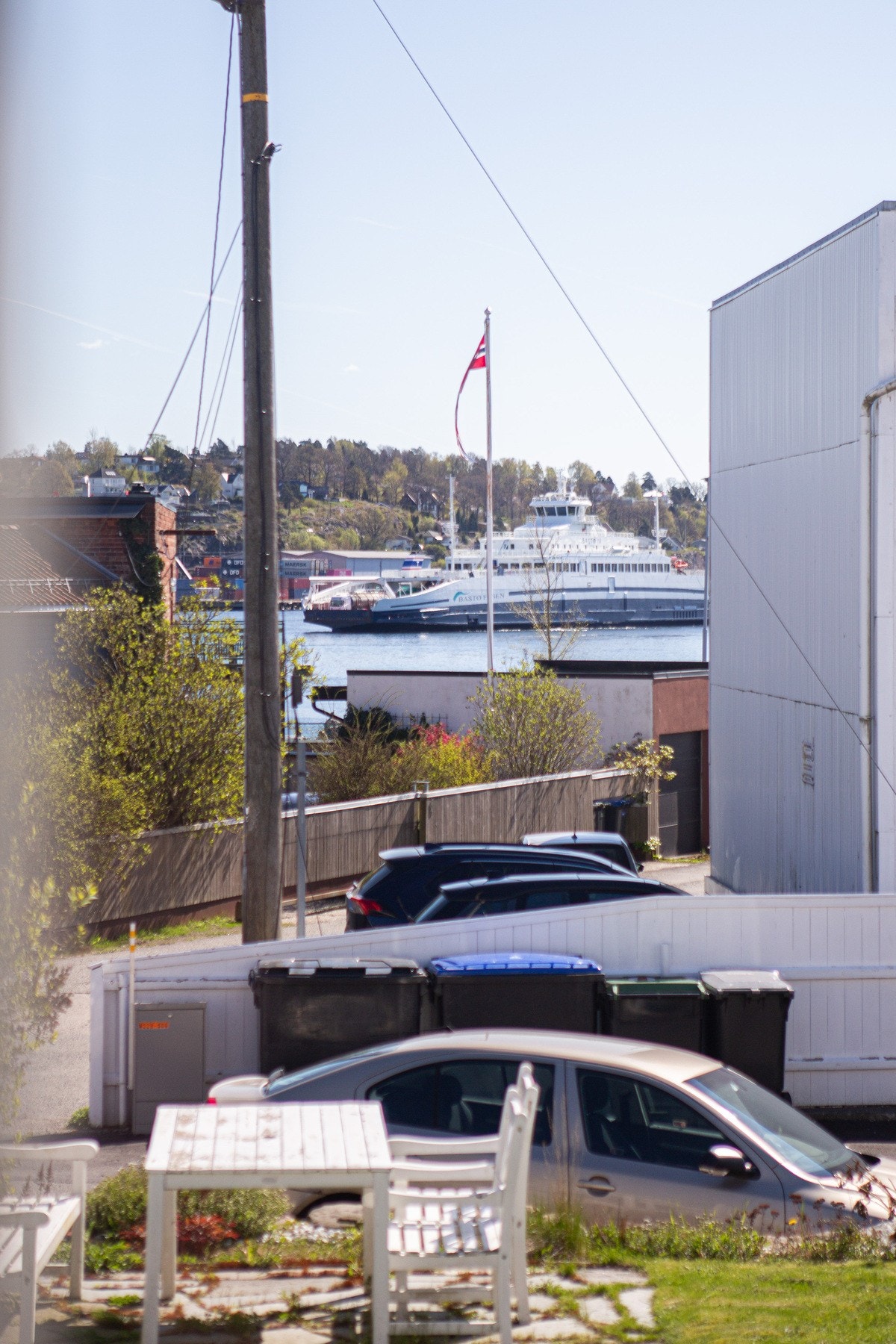 Utsikt fra soverommet. Galleribilde