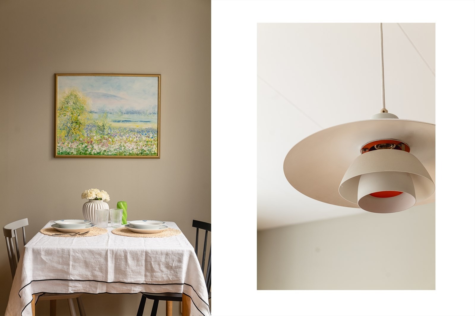 - Lune og behagelige fargevalg gjennomgående i hele leiligheten - Galleribilde