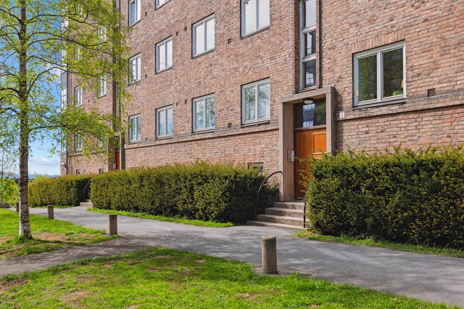 Inngangsparti Galleribilde