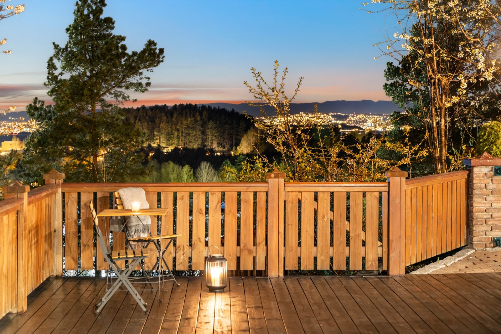 Her er det fint på kveldene Galleribilde