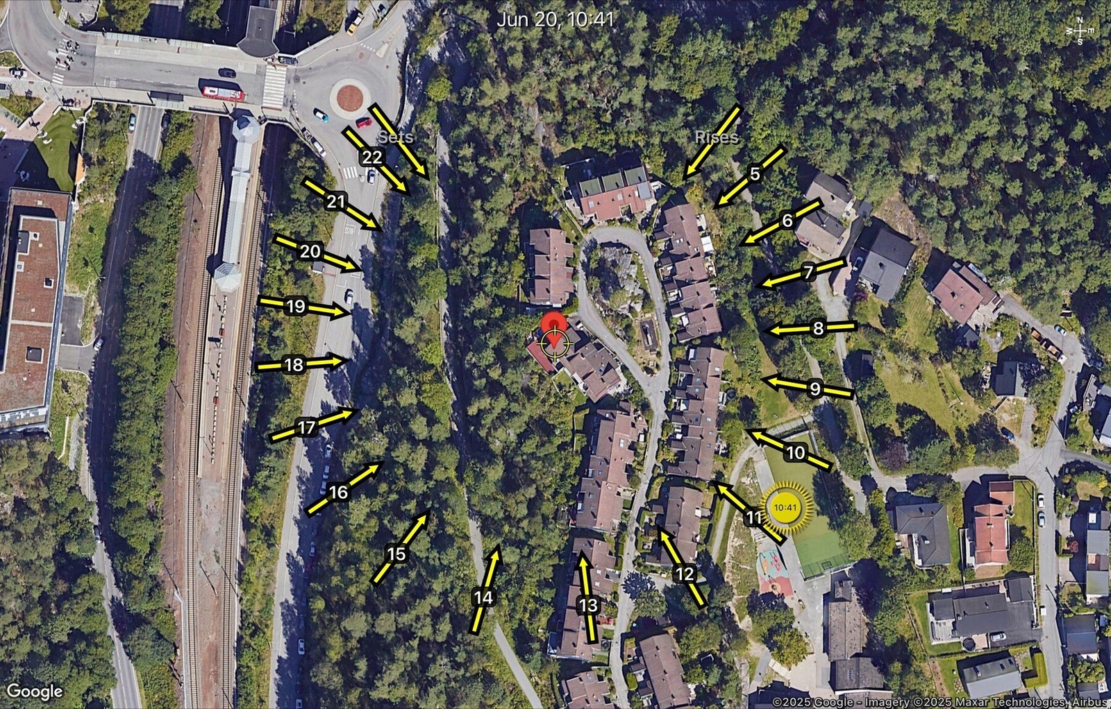 Solgangen på leiligheten Galleribilde