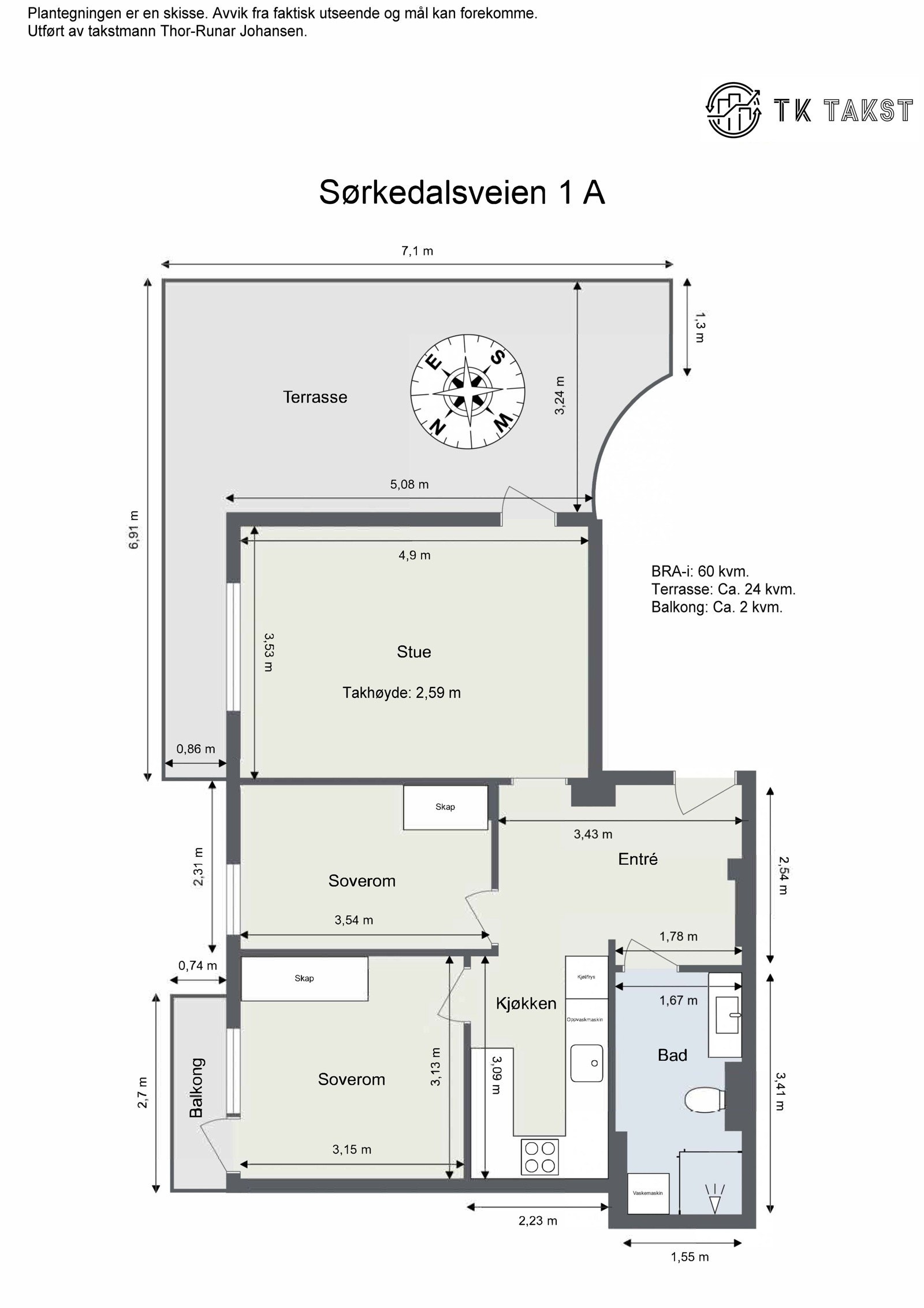 Plantegning. Galleribilde