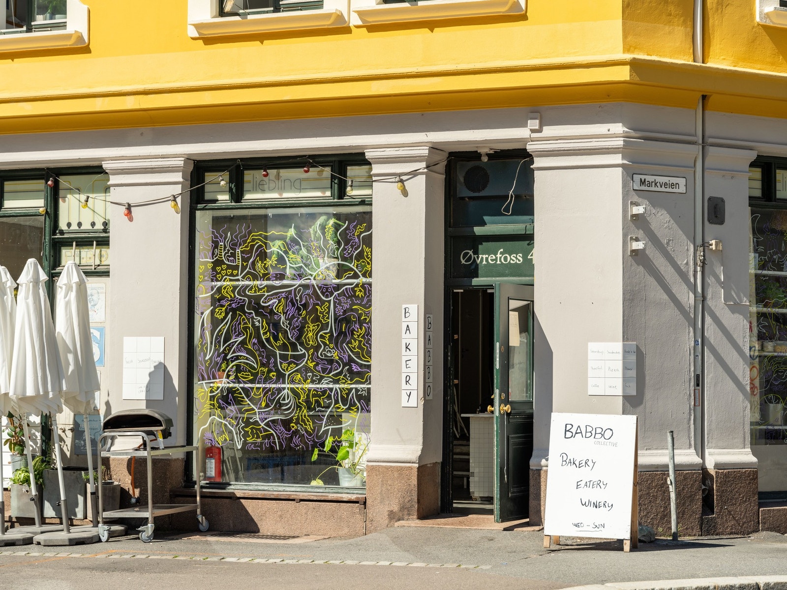 Babbo ligger i toppen av Markveien og er an våre favoritter for frokost eller brunsj i helgene. Galleribilde