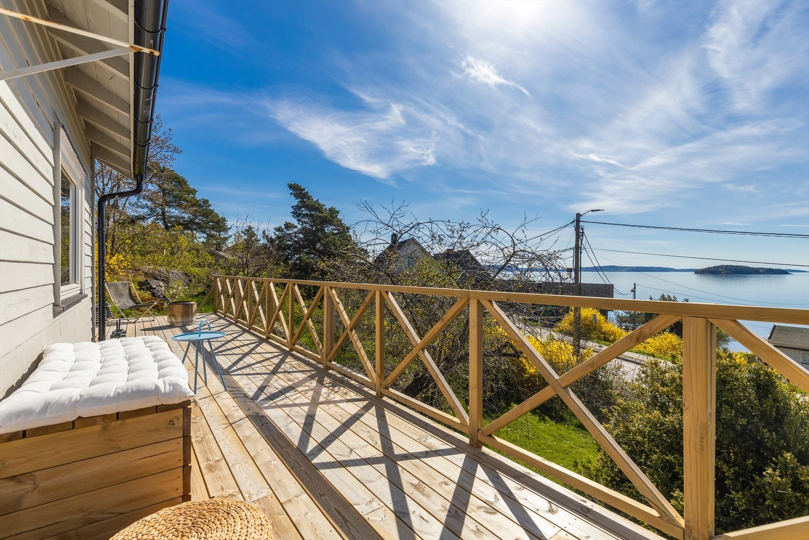 Rålekker utsikt fra boligen. Galleribilde