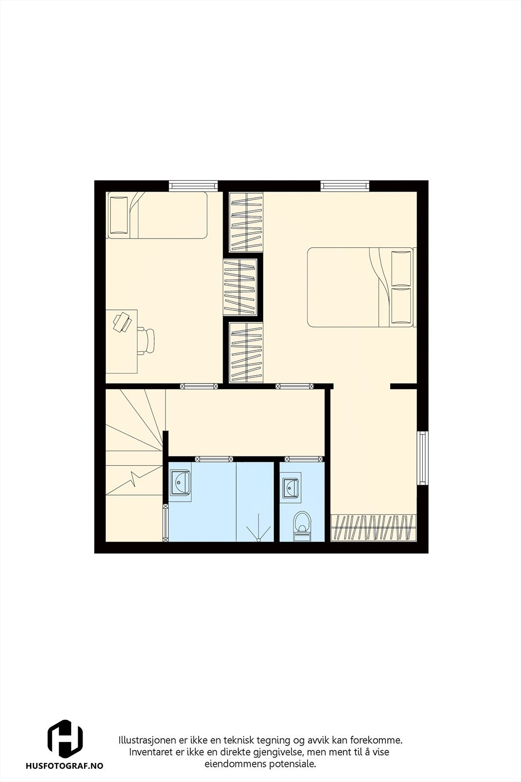 2 etg - planløsning Galleribilde